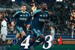 要素拉满！巴黎FC4-3雷恩：失误送礼 倒钩破门 点球戴帽 点球绝杀